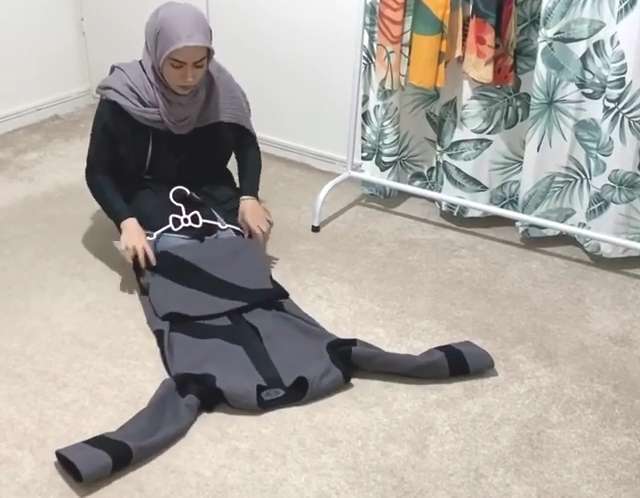 ترفند تا کردن پالتو