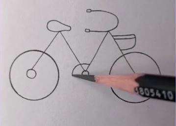 فیلم آموزش نقاشی دوچرخه آسان