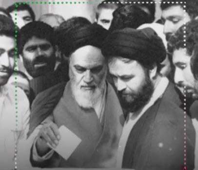 استوری توصیه امام خمینی به مشارکت در انتخابات