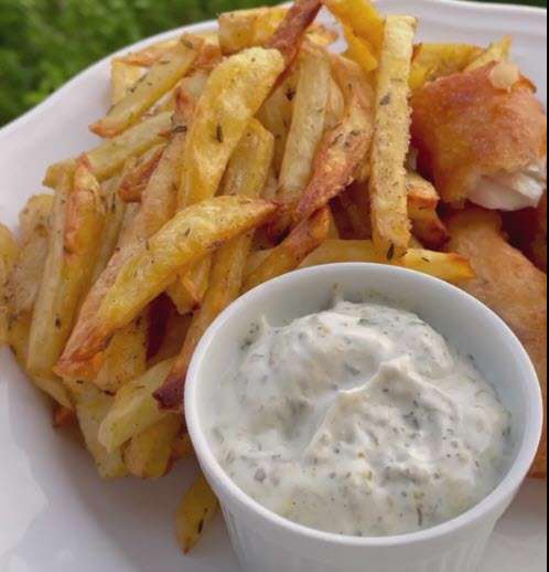 طرز تهیه فیش اند چیپس؛ کاملیا رودنشین