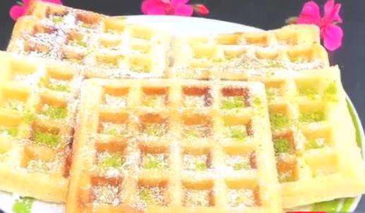 طرز تهیه «وافل» صبحانه با روشی آسان