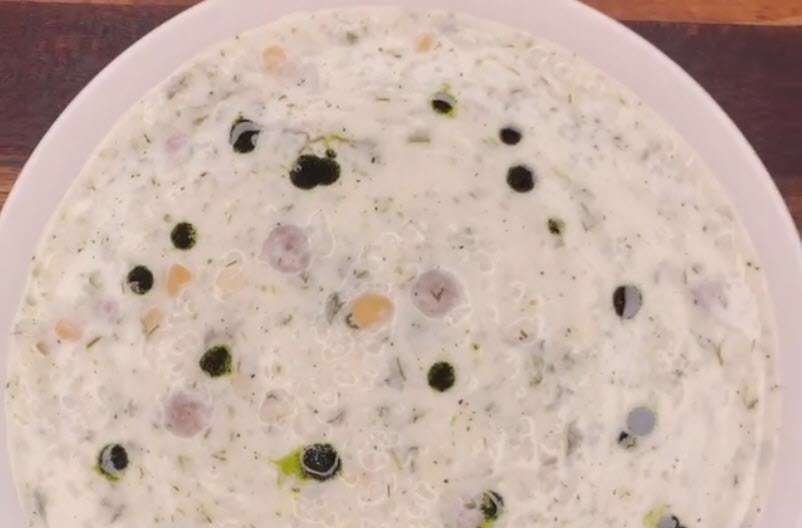 طرز پخت آش دوغ؛ مهرداد شفیعی