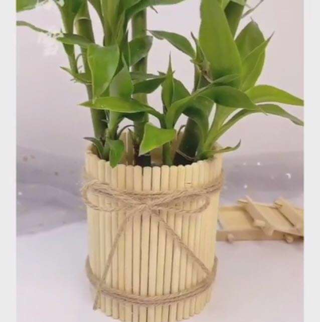 روش ساخت گلدون دکوری در منزل