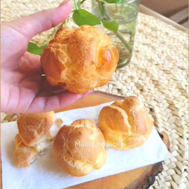 طرز تهیه شیرینی نون خامه ای رژیمی