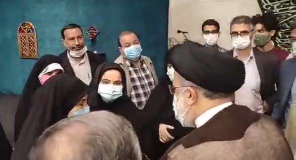 حاشیه حضور رئیسی در دانشگاه تهران
