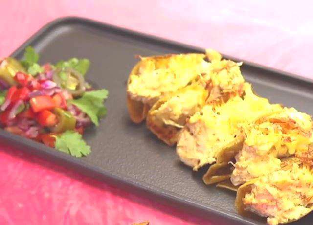 طرز تهیه تاکو مرغ پنیری توسط سحر پوربهروز