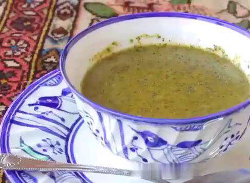 طبخ سنتی «آش کارده» خوزستان