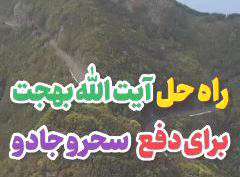 توصیه آیت الله بهجت ره مقابله با سحر و جادو