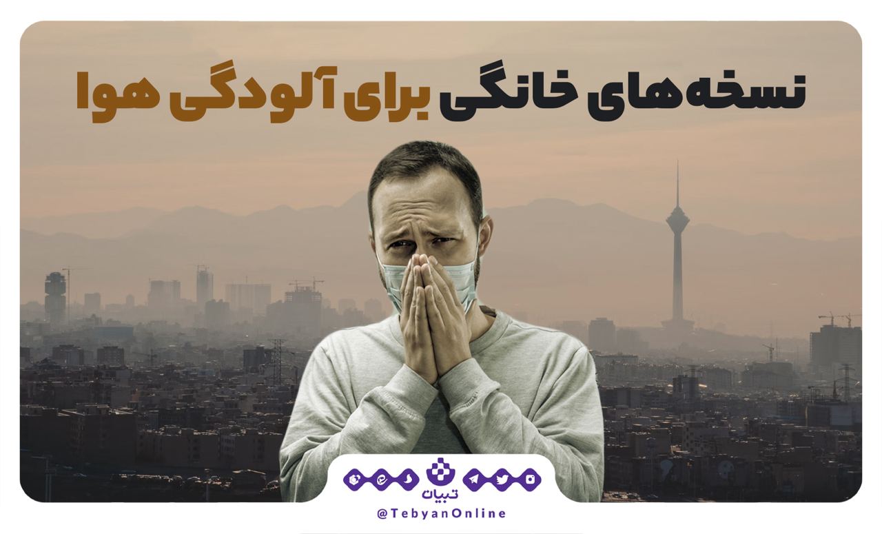 نسخه‌های خانگی برای آلودگی هوا