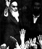 بیانات امام خمینی در بهشت زهرا  سال 57