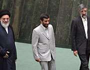 دیدار سران سه قوه با رییس مجلس خبرگان