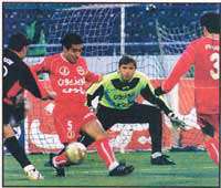 استقلال برد پرسپولیس متوقف شد