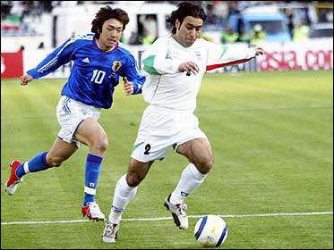 گزارش تصویری دیدار ایران - ژاپن (1)