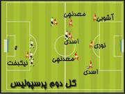آنالیز آماری بازی پرسپولیس - ذوب آهن