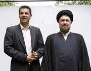 دیدار اعضای تیم ملی با نوه امام (ره)