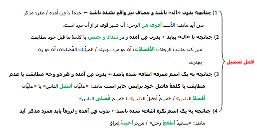 اسم تفضیل