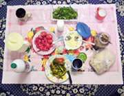 آشنایی با غذاهای مخصوص گردش