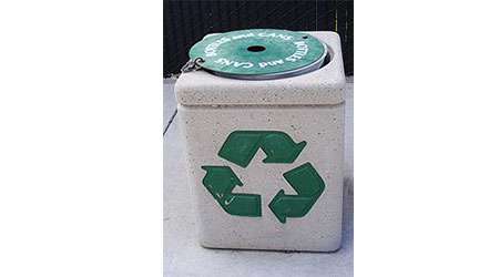 سطل زباله شاد