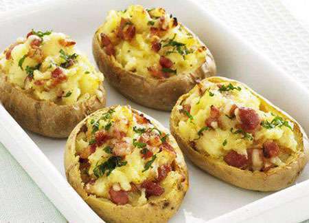 طرز تهیه چند غذای ساده با سیب زمینی