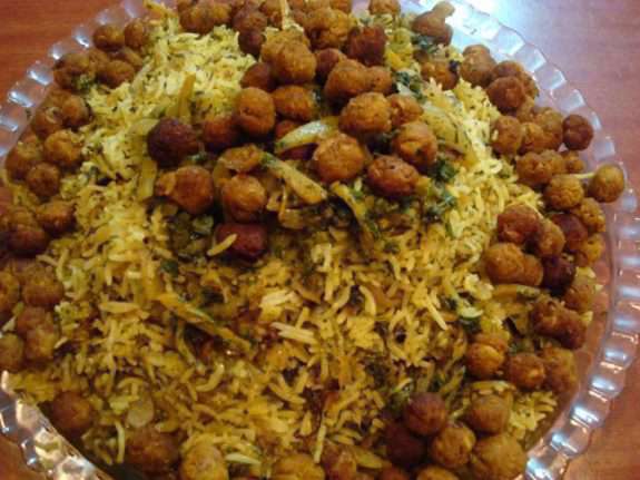آشنایی با طرز تهیه قنبر پلوی شیرازی