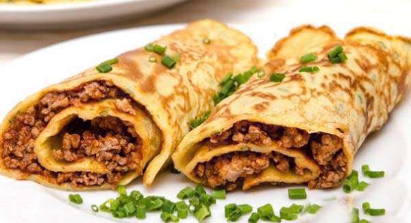 طرز تهیه کرپ گوشت