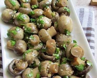  طرز تهیه ترشی قارچ