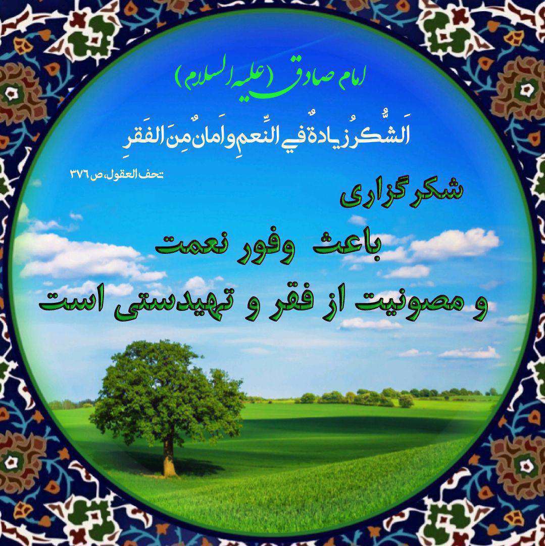 شکر واقعی نعمت چیست؟(پیام های آسمان هفتم)