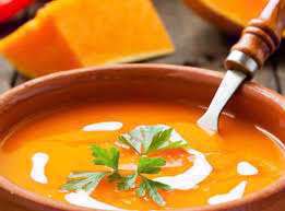 طرز تهیه سوپ کدو حلوایی با شیر