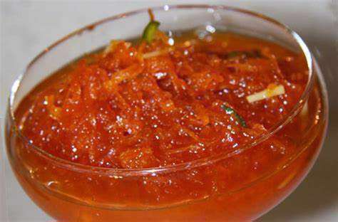 طرز تهیه مربای هویج رنده شده 