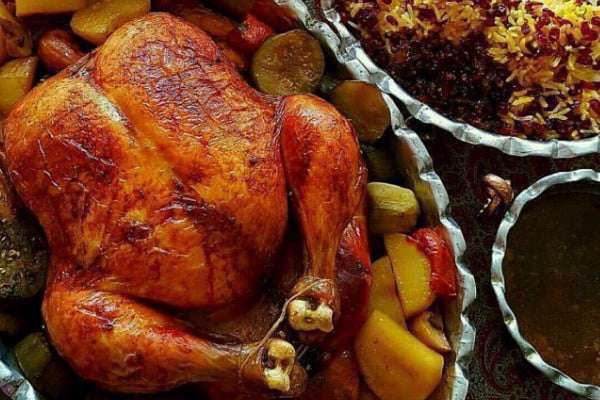  طرز تهیه مرغ شکم پر
