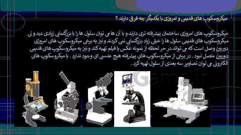 میکروسکوپ‌های امروزی چگونه ساخته شده‌اند؟ علوم پایه ششم