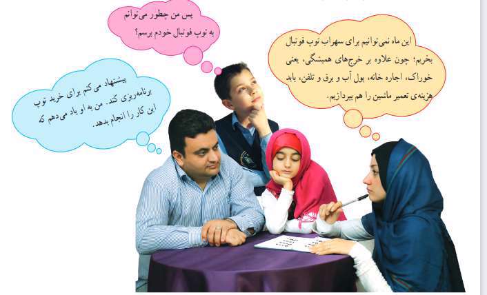 جدول بودجه چیست؟(مطالعات اجتماعی چهارم)