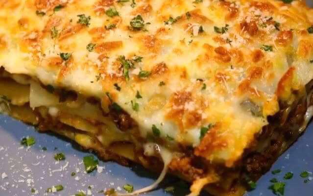 طرز تهیه ساده لازانیا با توستر