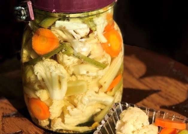 نسبت آب،نمک و سرکه در شور و ترشی