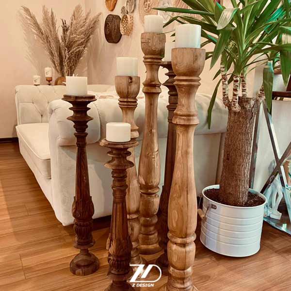 جاشمعی چوبی و کاربرد آن برای دکوراسیون