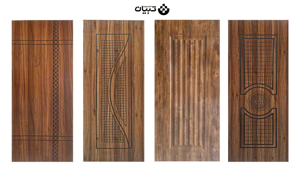 درب اتاق خواب قهوه ای – تاثیر در دکوراسیون داخلی